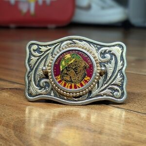 U.S. Marines Vintage Bulldog Belt Buckle (OS)